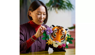 LEGO ART The Fauna Collection Tiger Wall Art Set for Adults | Ages 18+ | Model 31217 | NEW LEGO