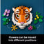 LEGO ART The Fauna Collection Tiger Wall Art Set for Adults | Ages 18+ | Model 31217 | NEW LEGO