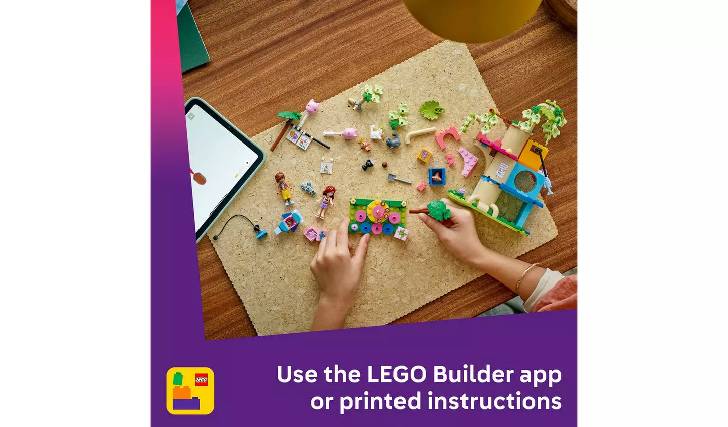 LEGO Friends Cat Birthday Party & Tree House Toy | Ages 6+ | Model 42666 | 321 Pieces | New LEGO