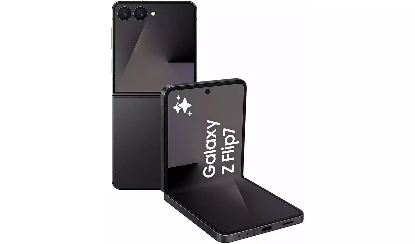Samsung Galaxy Z Flip7 5G 512GB Black – SIM Free AI Smartphone (New)