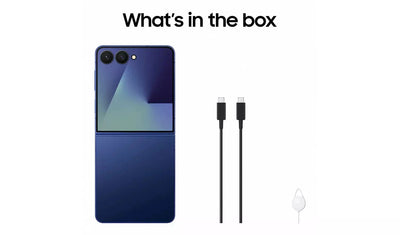 Samsung Galaxy Z Flip7 5G 256GB Blue – SIM Free AI Smartphone (New) Samsung