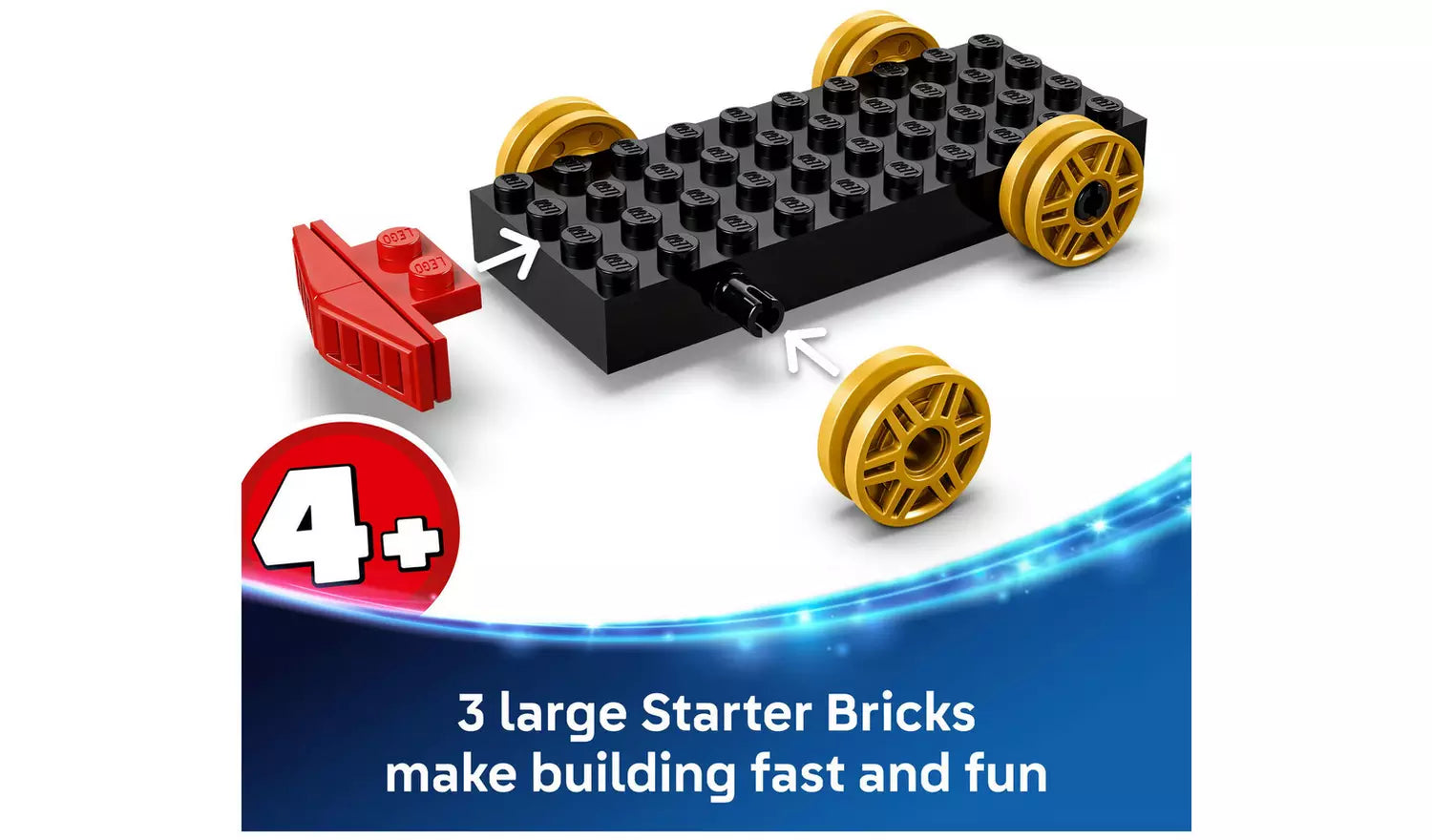 LEGO Disney Pixar Toy Story Celebration Train & RC Car Building Toy Set | Ages 4+ | Model 43264 | New LEGO