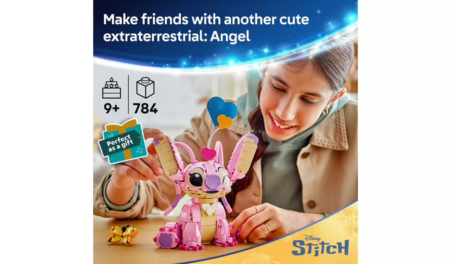 LEGO Disney Angel (Lilo & Stitch) Building Toy Set | Ages 9+ | Model 43257 | New LEGO