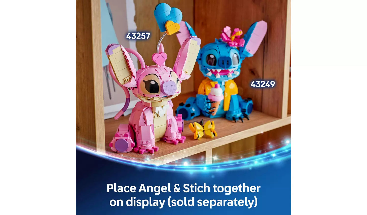 LEGO Disney Angel (Lilo & Stitch) Building Toy Set | Ages 9+ | Model 43257 | New LEGO