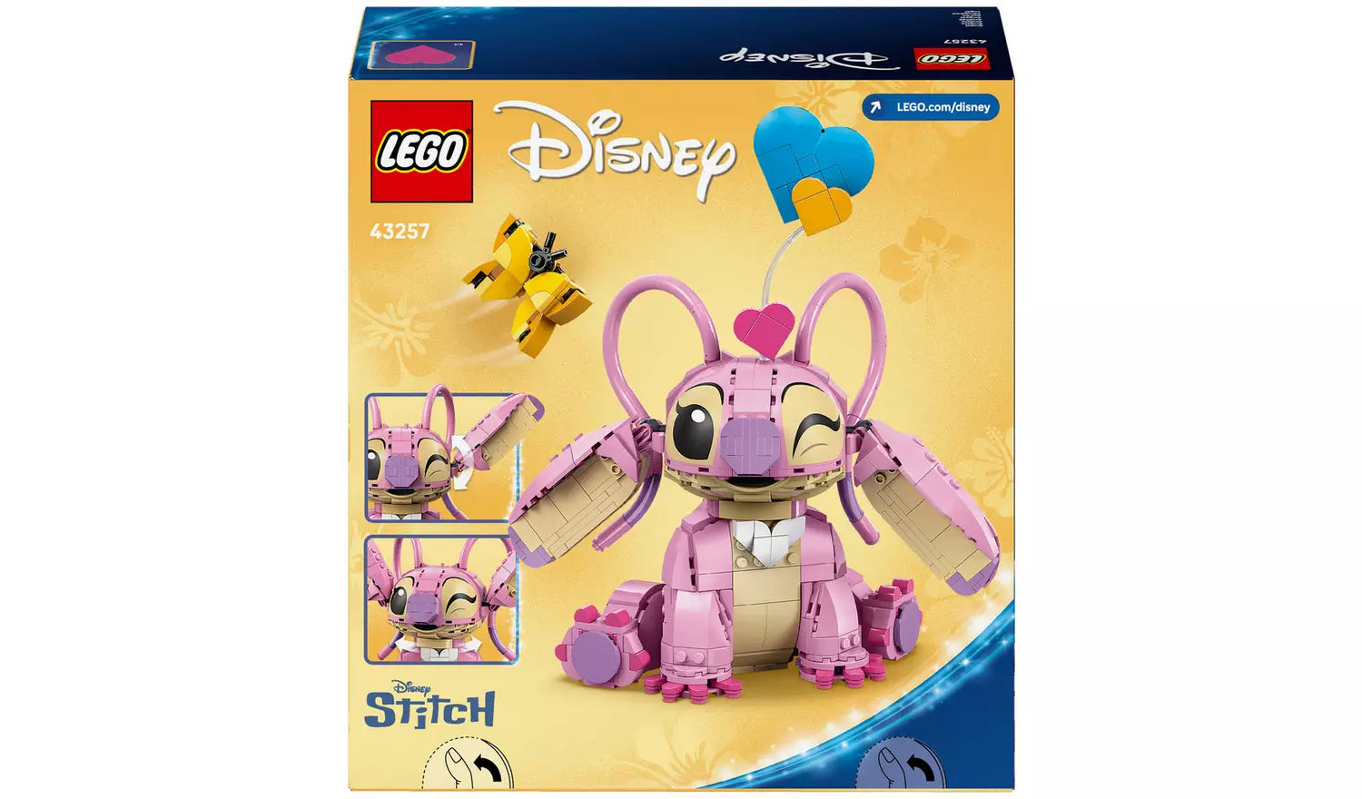LEGO Disney Angel (Lilo & Stitch) Building Toy Set | Ages 9+ | Model 43257 | New LEGO
