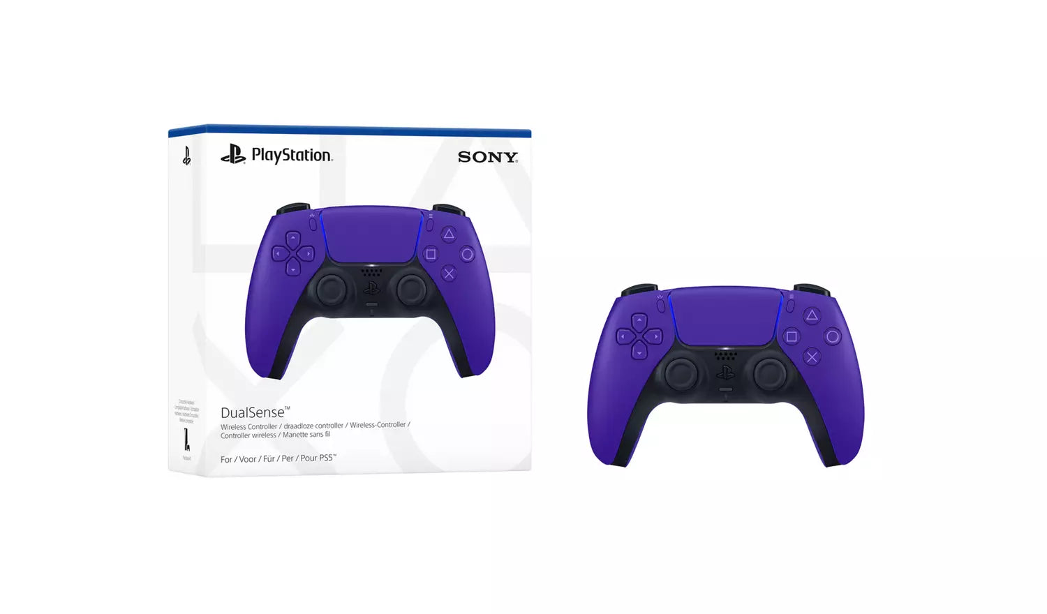 PlayStation 5 DualSense Wireless Controller – Galatic Purple (New) sony
