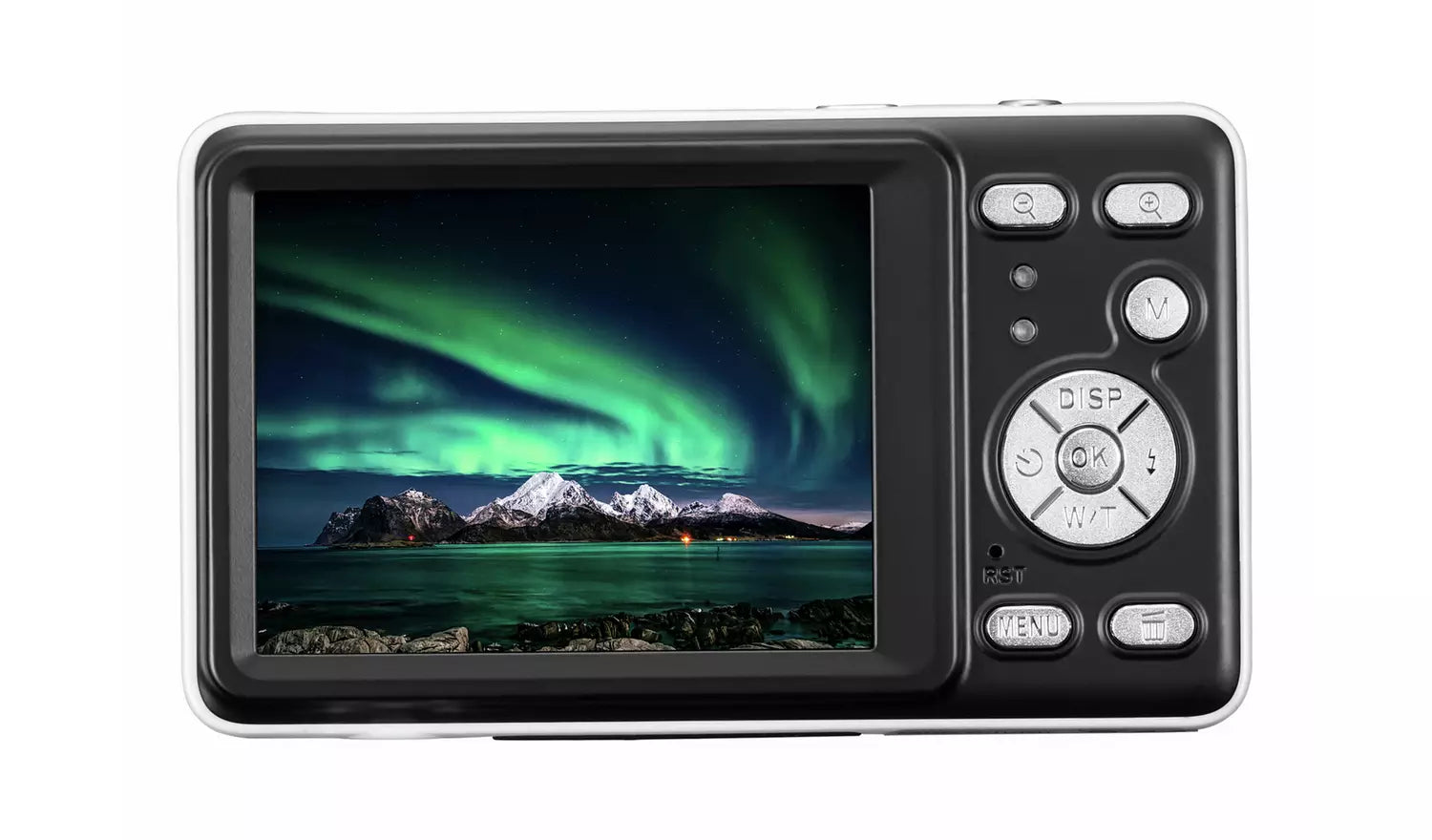 Praktica DZ13 13MP Compact Digital Camera – 18x Zoom, Full HD 1080p, White (New) Praktica