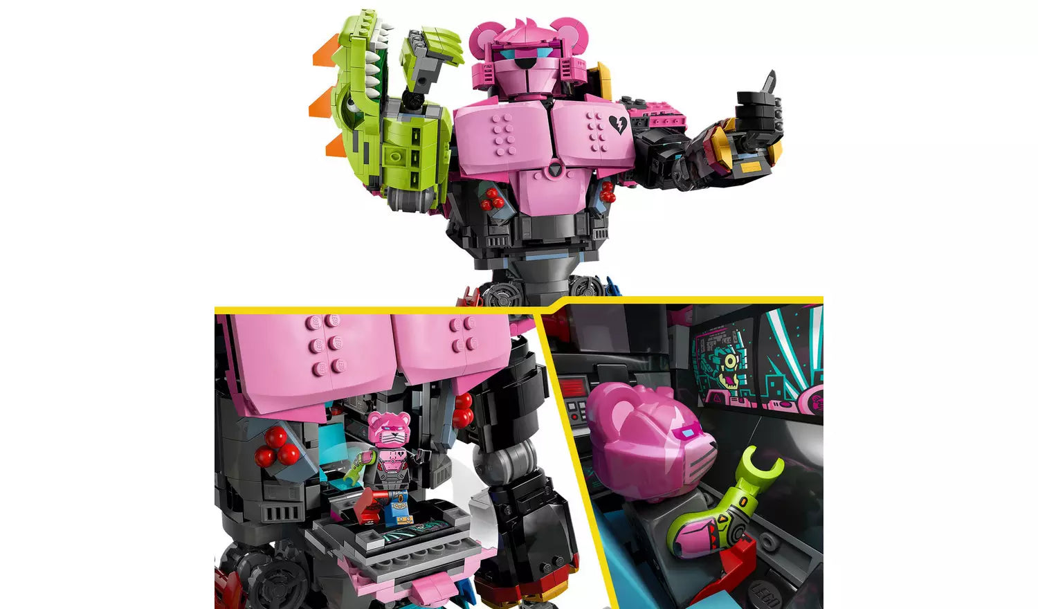 LEGO Fortnite Mecha Team Leader Action Figure Model Set for Adults | Ages 18+ | Model 77078 | NEW LEGO