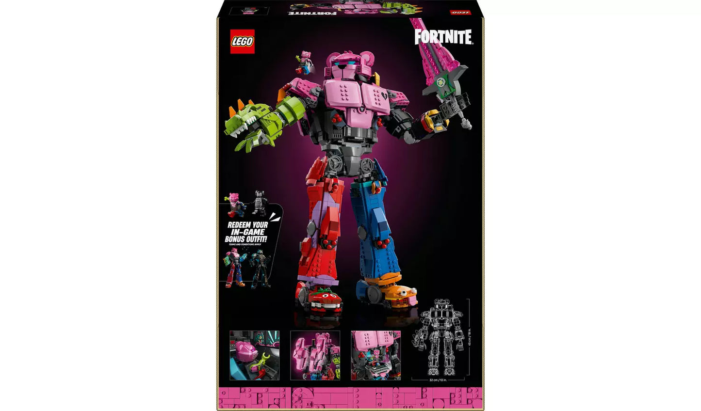 LEGO Fortnite Mecha Team Leader Action Figure Model Set for Adults | Ages 18+ | Model 77078 | NEW LEGO