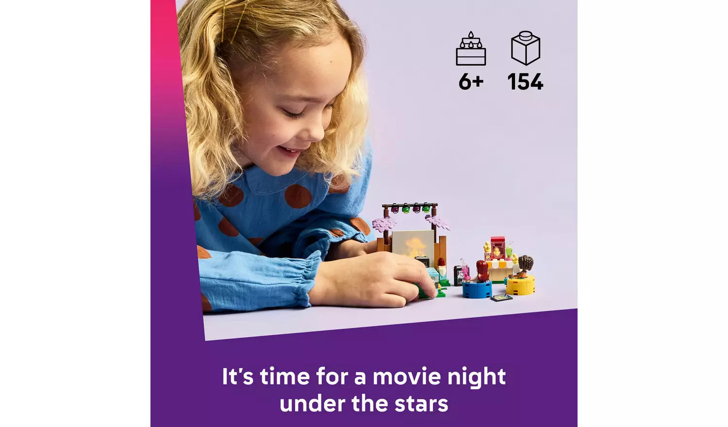LEGO Friends Friendship Movie Night Interactive Toy Set 42642 | Ages 6+ | New LEGO