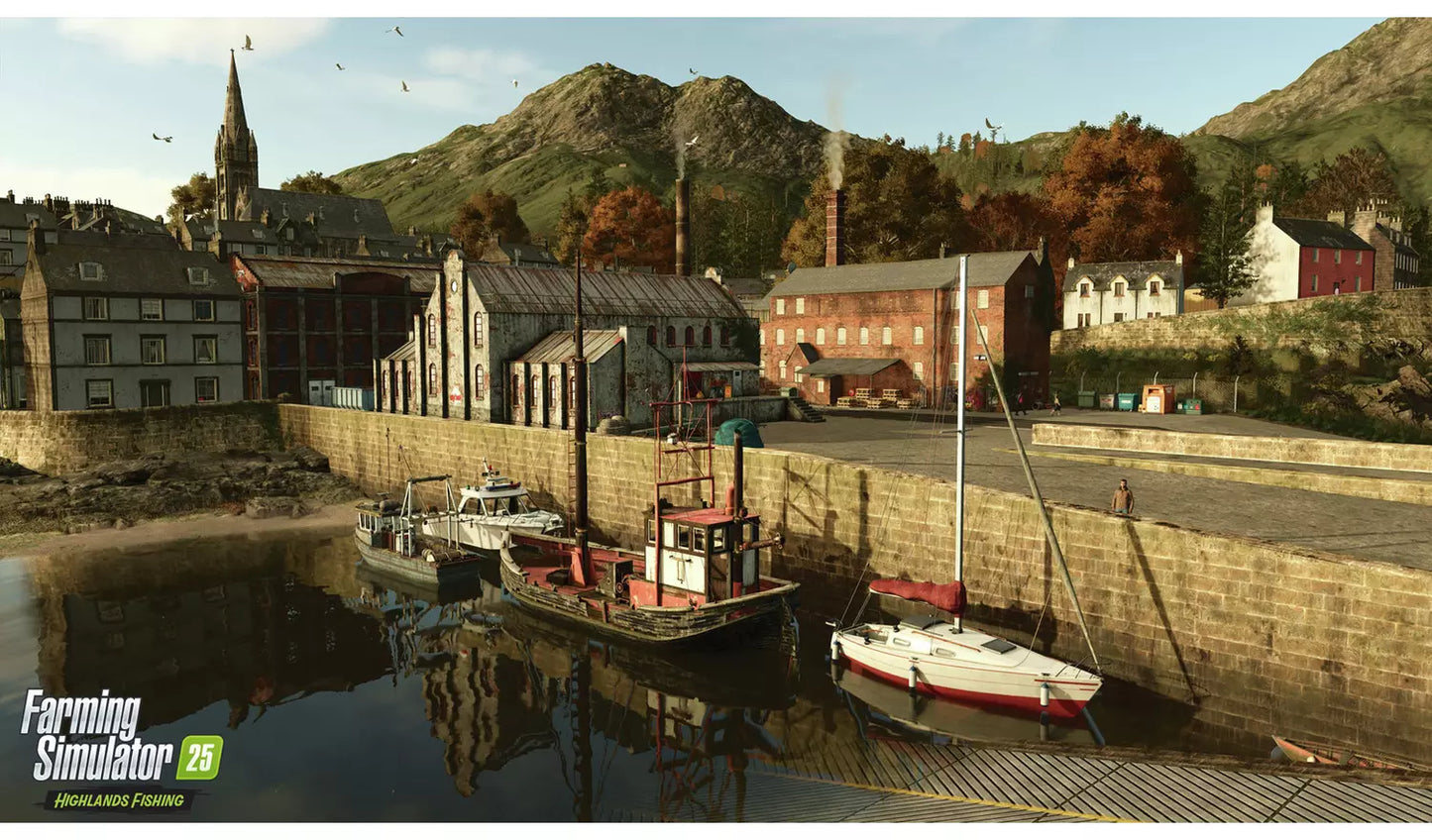 Farming Simulator 25: Highlands Fishing Edition – PS5 | Physical Disc | 3+ (New) PS5
