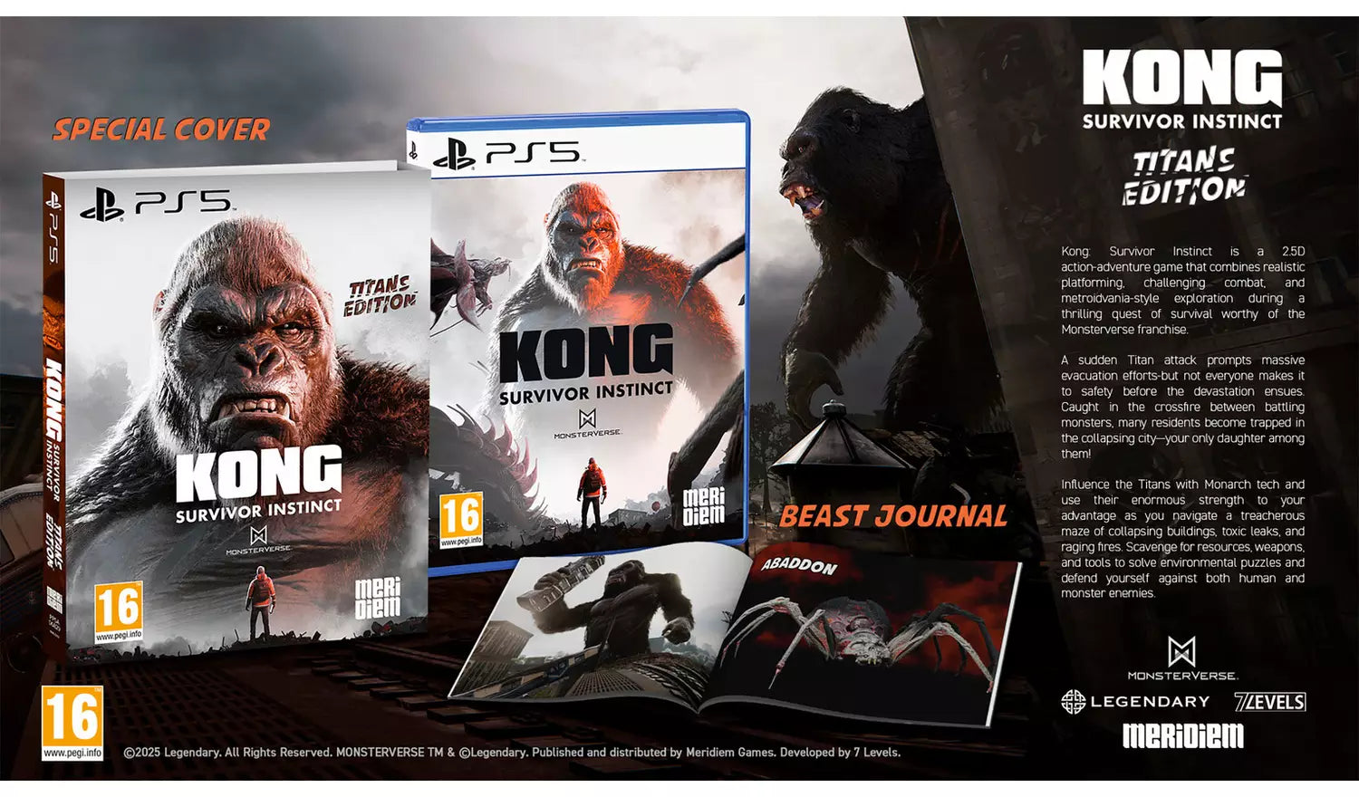 Kong: Survivor Instinct – PS5 | Ages 16+ (New)) PS5