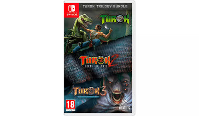 Turok Trilogy Bundle – Nintendo Switch Game | 18+ (New) Nintendo