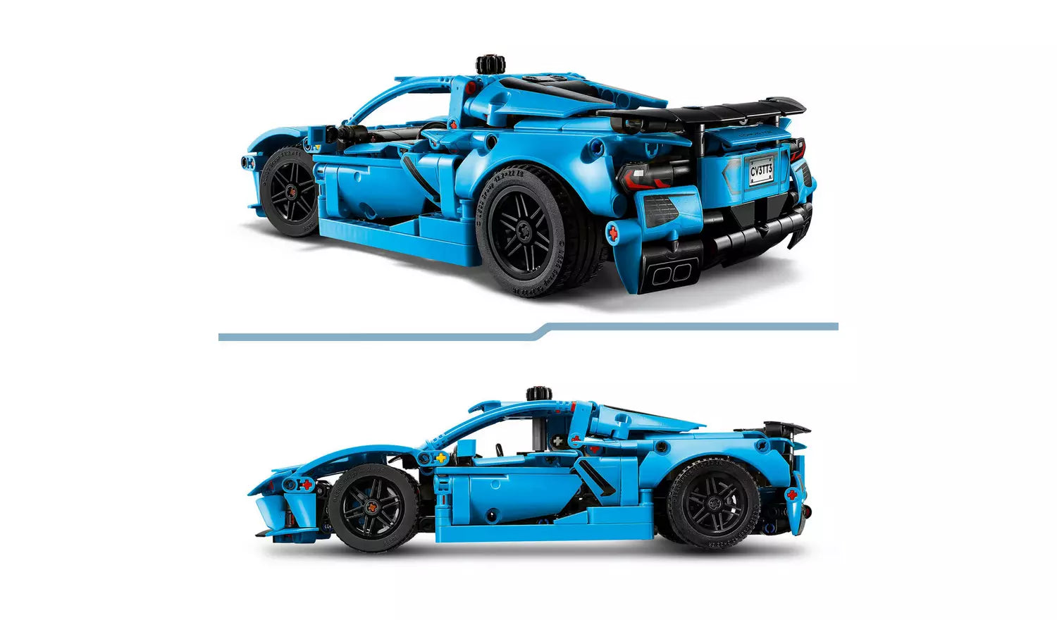 LEGO Technic Chevrolet Corvette Stingray Blue Car Toy | Ages 9+ | Model 42217 | New LEGO