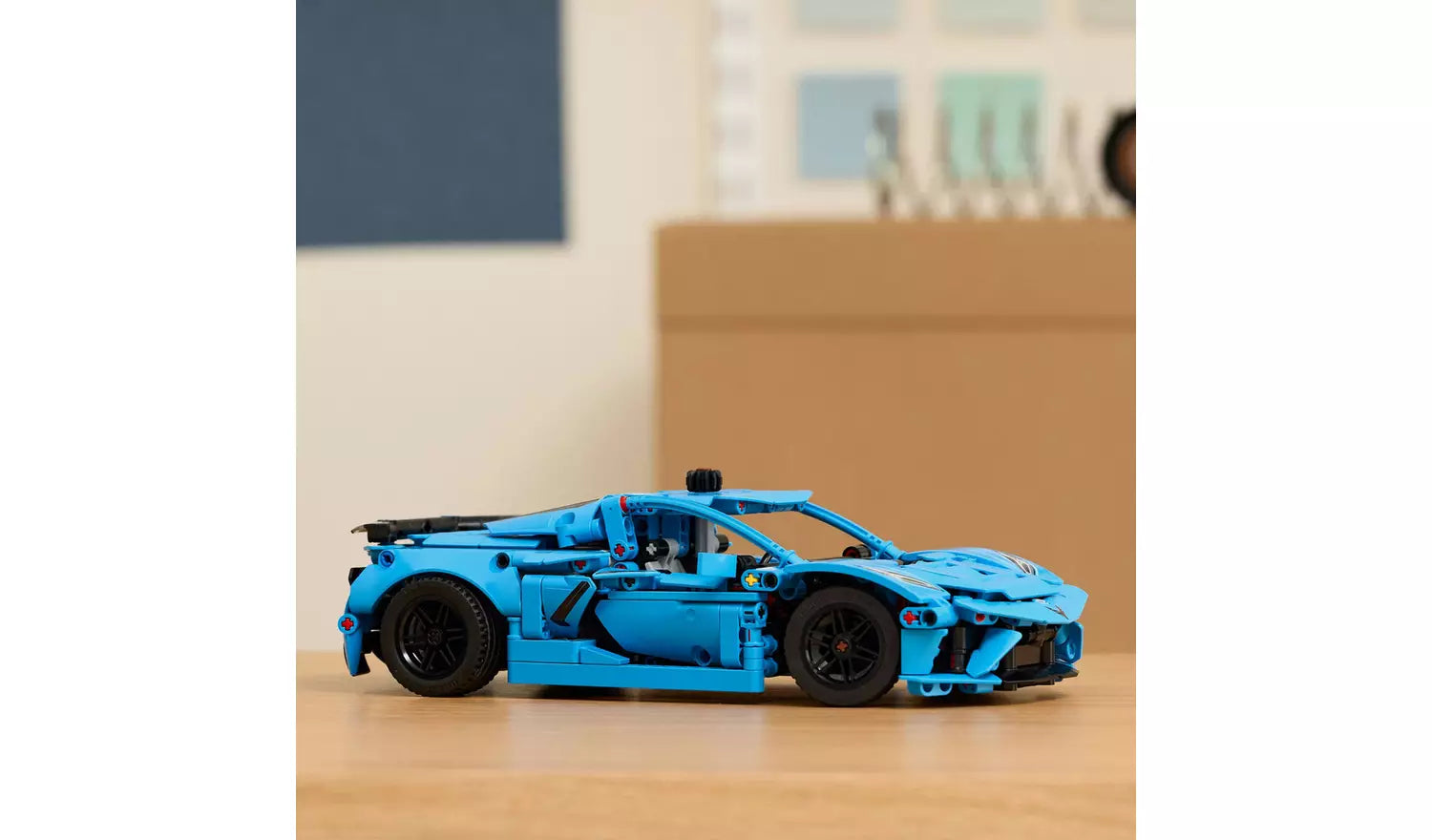 LEGO Technic Chevrolet Corvette Stingray Blue Car Toy | Ages 9+ | Model 42217 | New LEGO