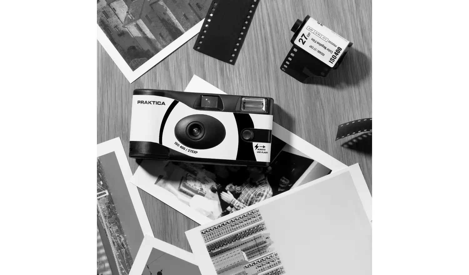 Praktica Single Use Disposable Cameras 10 Pack Black & White (New) Praktica