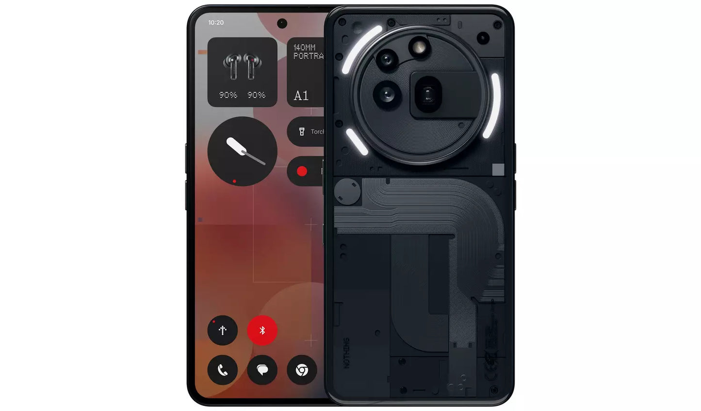 Nothing Phone (3a) Pro 5G 256GB Black SIM Free Ai Mobile Phone (New) Nothing