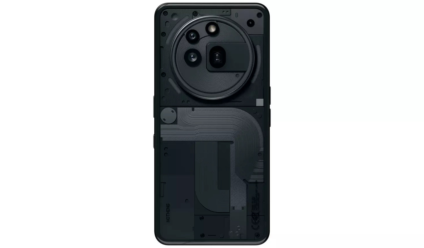 Nothing Phone 3a Pro 5G 256GB Black SIM Free Ai Mobile Phone (New) Nothing