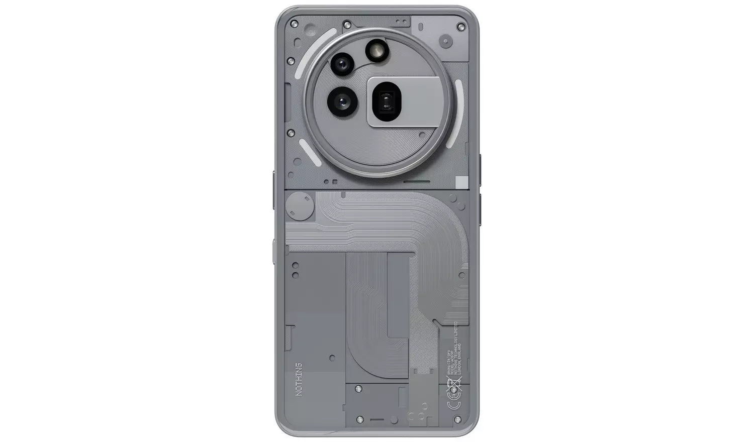 Nothing Phone (3a) Pro 5G 256GB Grey SIM Free Ai Mobile Phone (New) Nothing