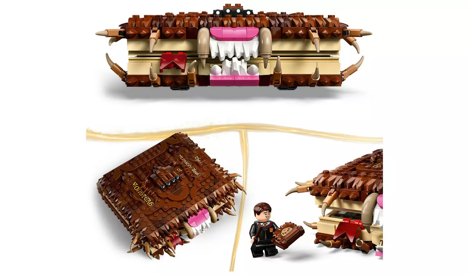 LEGO Harry Potter Chomping Monster Book of Monsters | Ages 9+ | Model 76449 | New LEGO