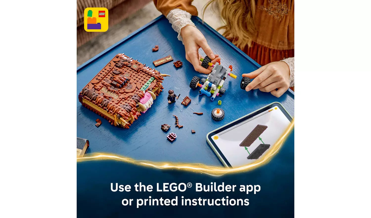 LEGO Harry Potter Chomping Monster Book of Monsters | Ages 9+ | Model 76449 | New LEGO