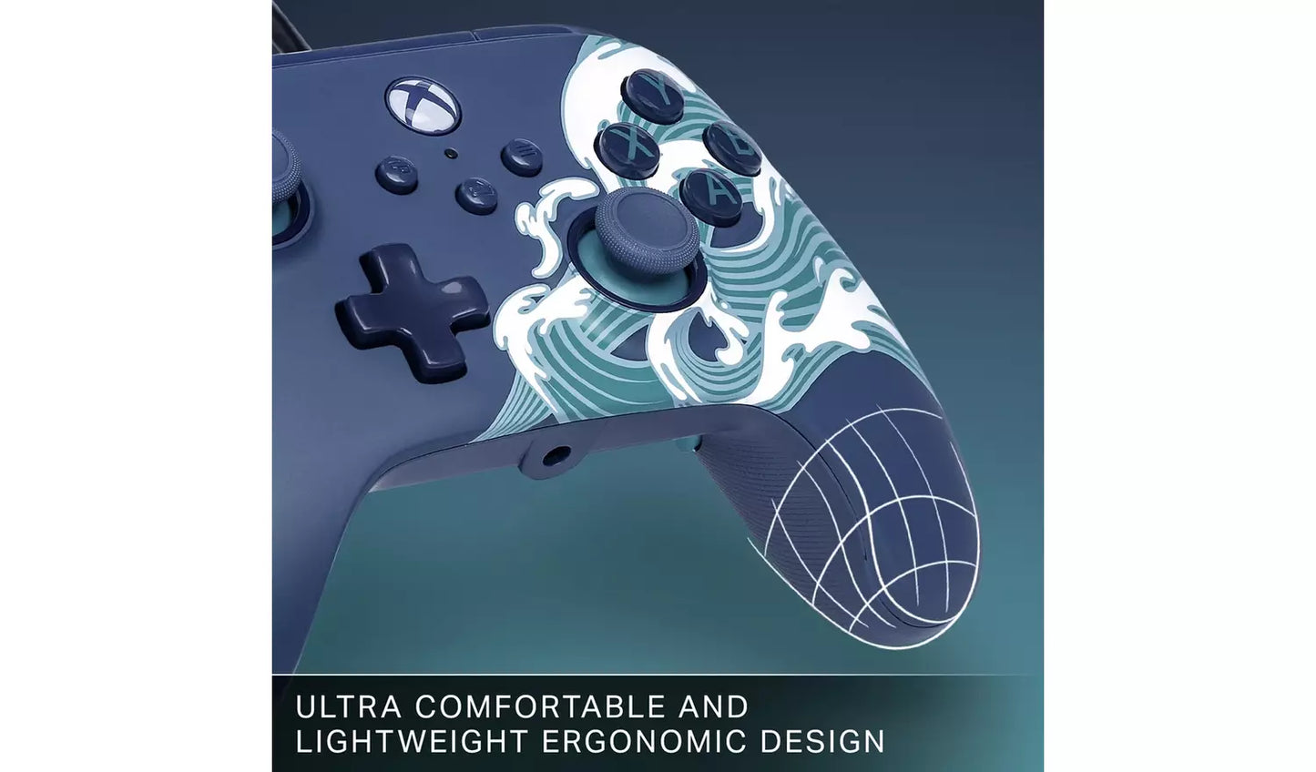 PowerA Advantage Xbox Wired Controller – Blue (New) PowerA