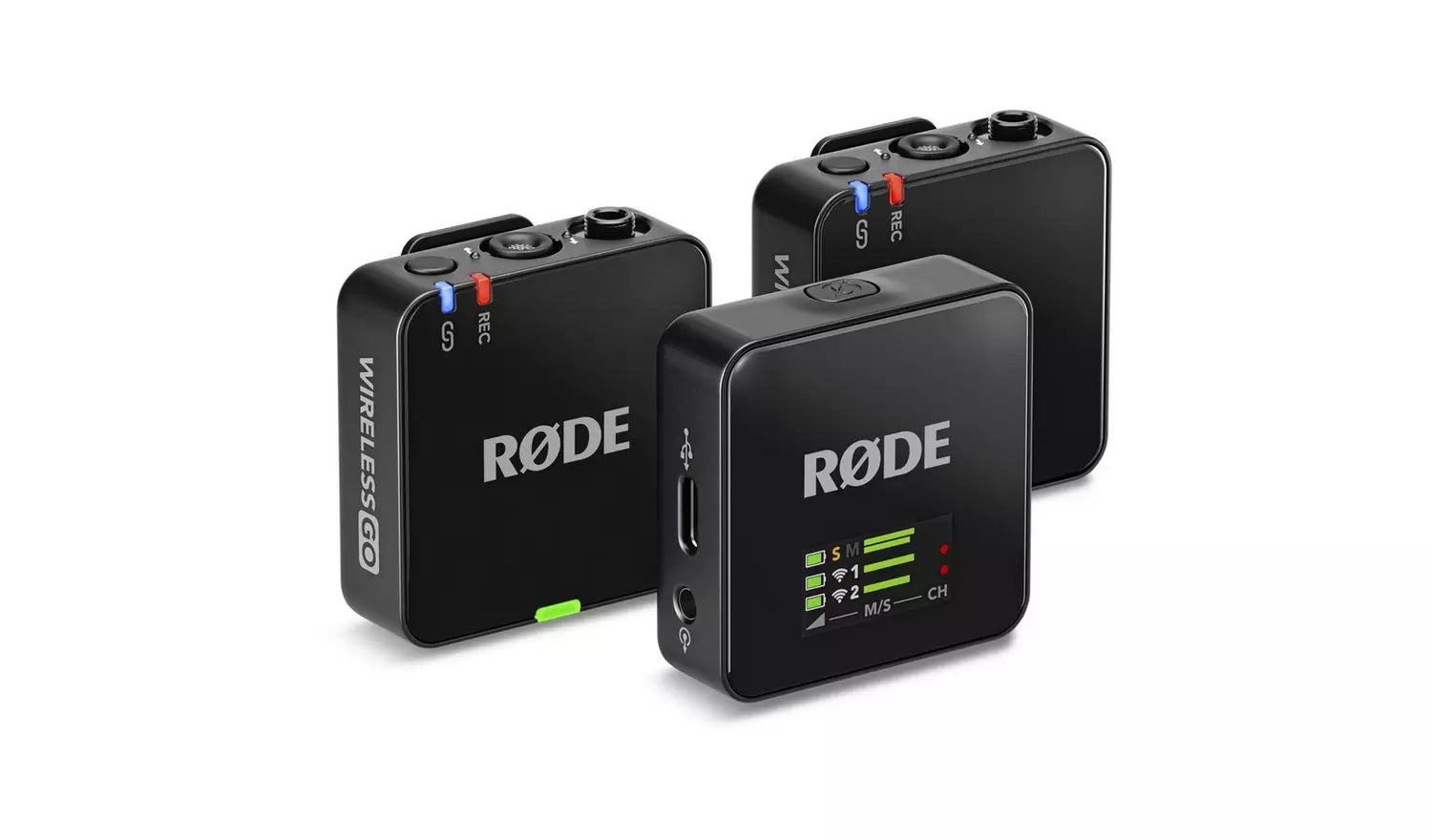 RØDE Wireless GO Gen 3 Dual-Channel Wireless Microphone System – Black (New) RØDE