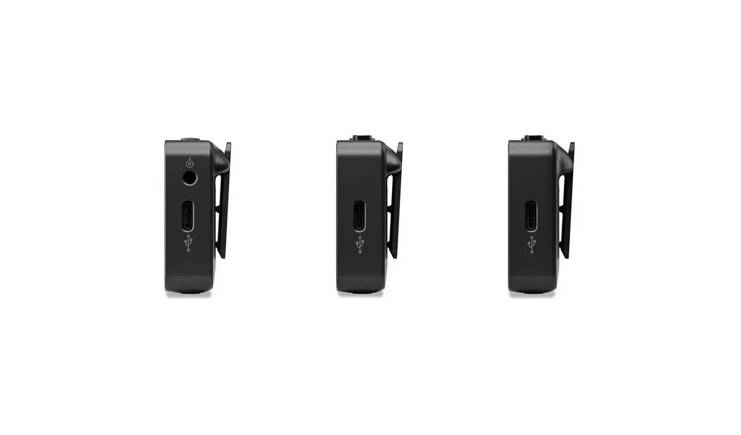RØDE Wireless GO Gen 3 Dual-Channel Wireless Microphone System – Black (New) RØDE