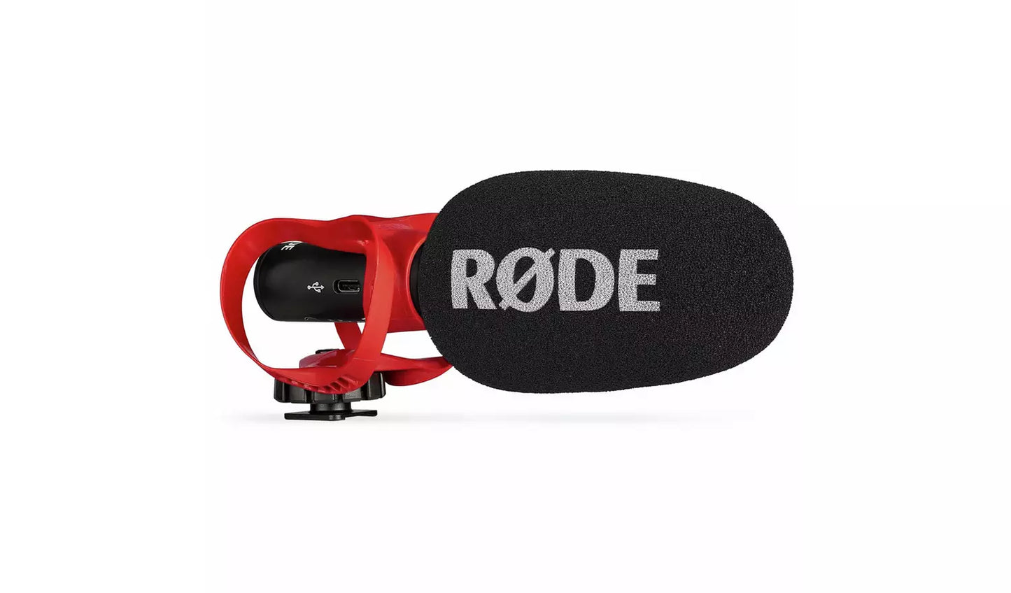 RØDE VideoMic GO II Shotgun Microphone with HELIX Mount – Black (New) RØDE
