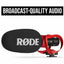RØDE VideoMic GO II Shotgun Microphone with HELIX Mount – Black (New) RØDE