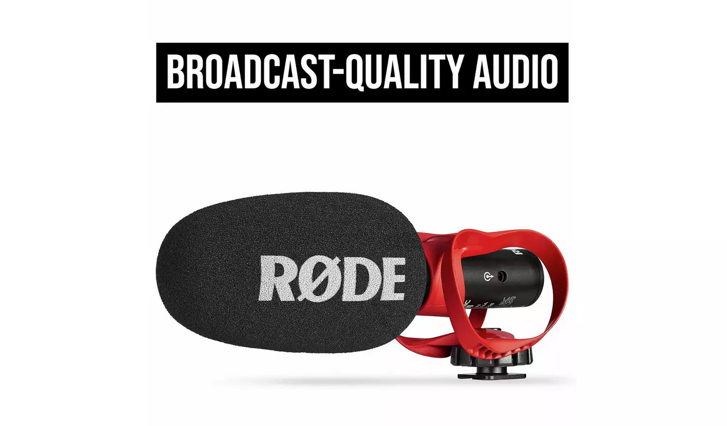 RØDE VideoMic GO II Shotgun Microphone with HELIX Mount – Black (New) RØDE