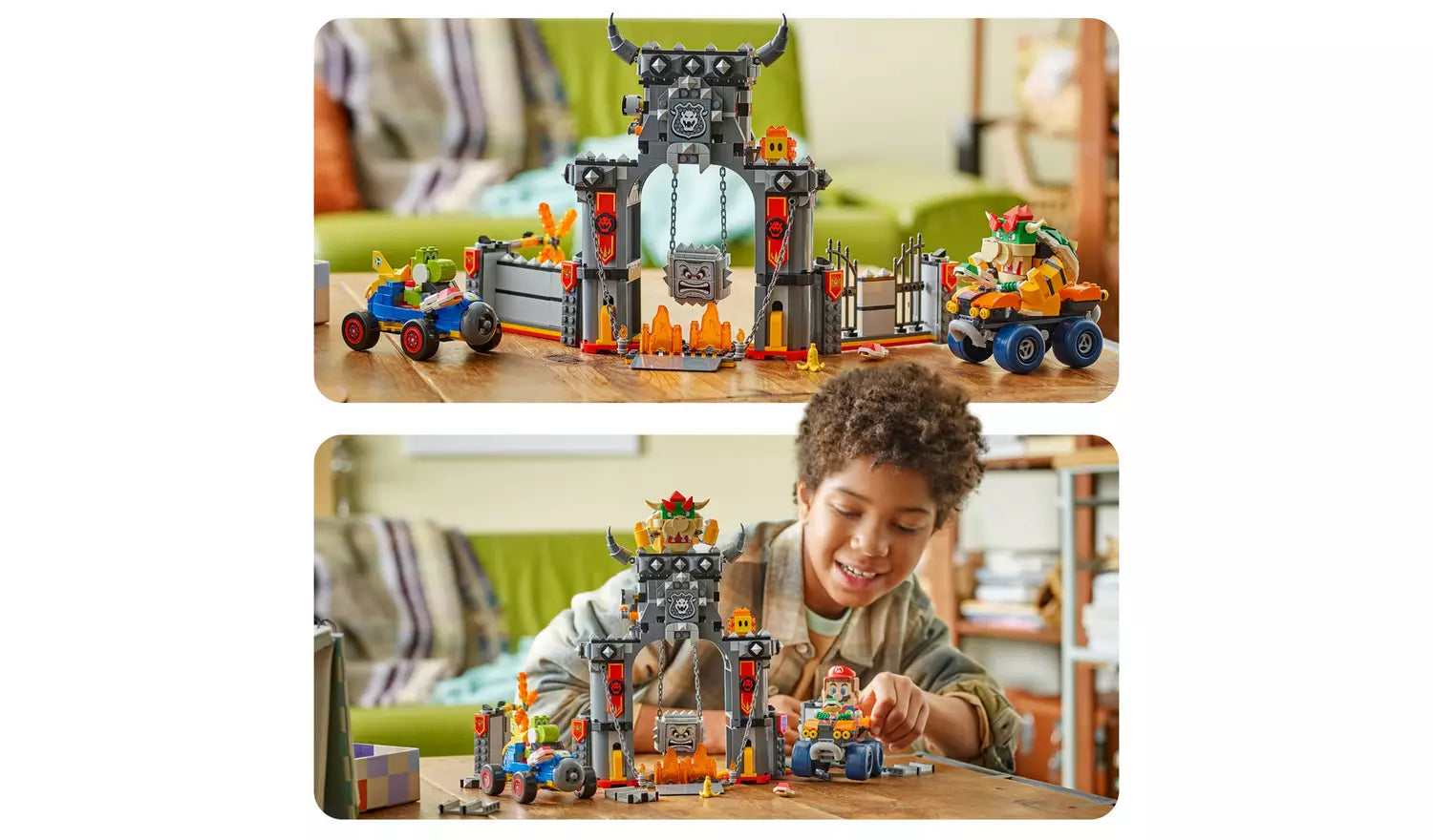 LEGO Super Mario: Mario Kart – Bowser’s Castle Toy | Ages 9+ | Model 72039 | 1068 Pieces | New LEGO