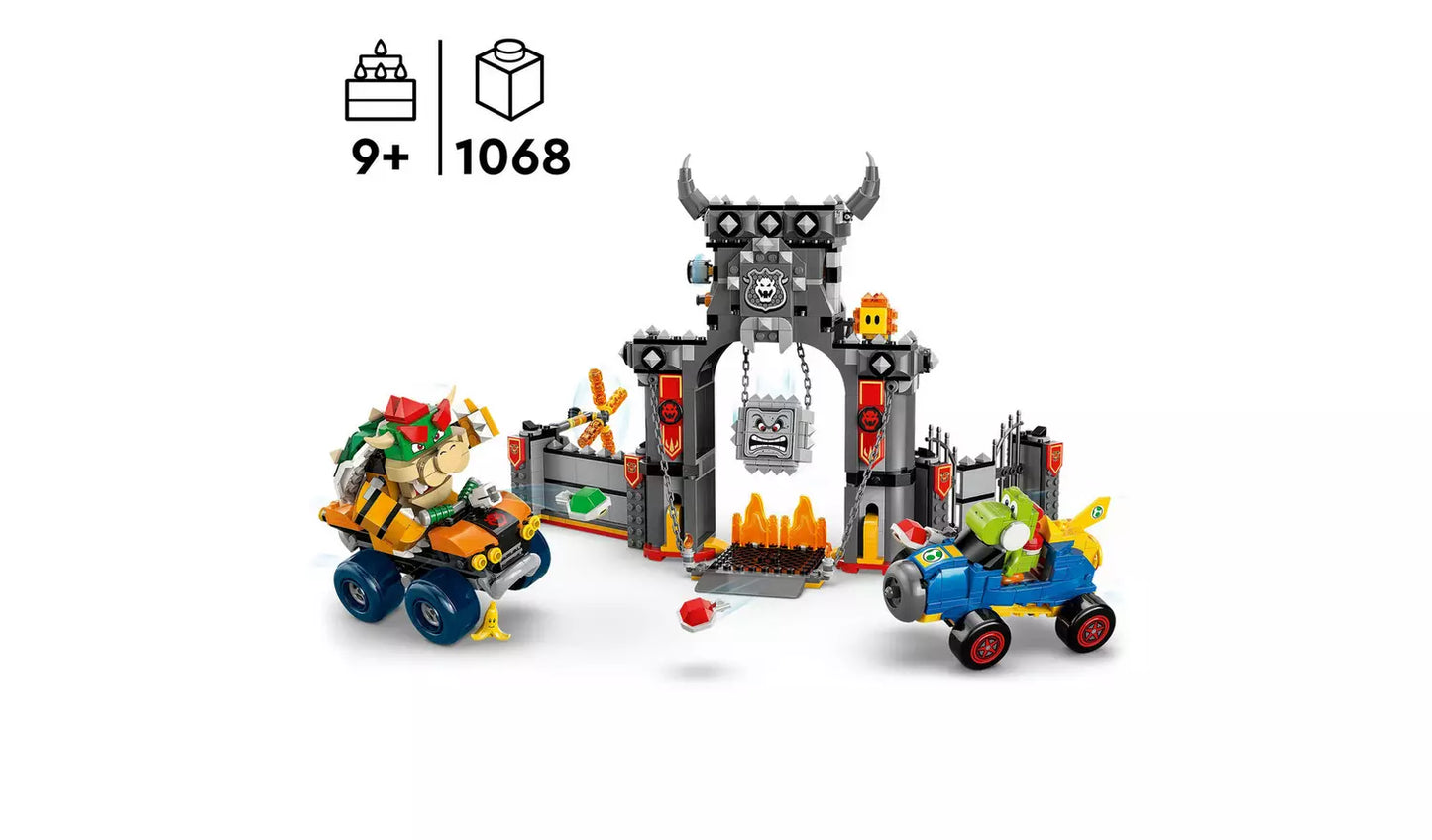 LEGO Super Mario: Mario Kart – Bowser’s Castle Toy | Ages 9+ | Model 72039 | 1068 Pieces | New LEGO