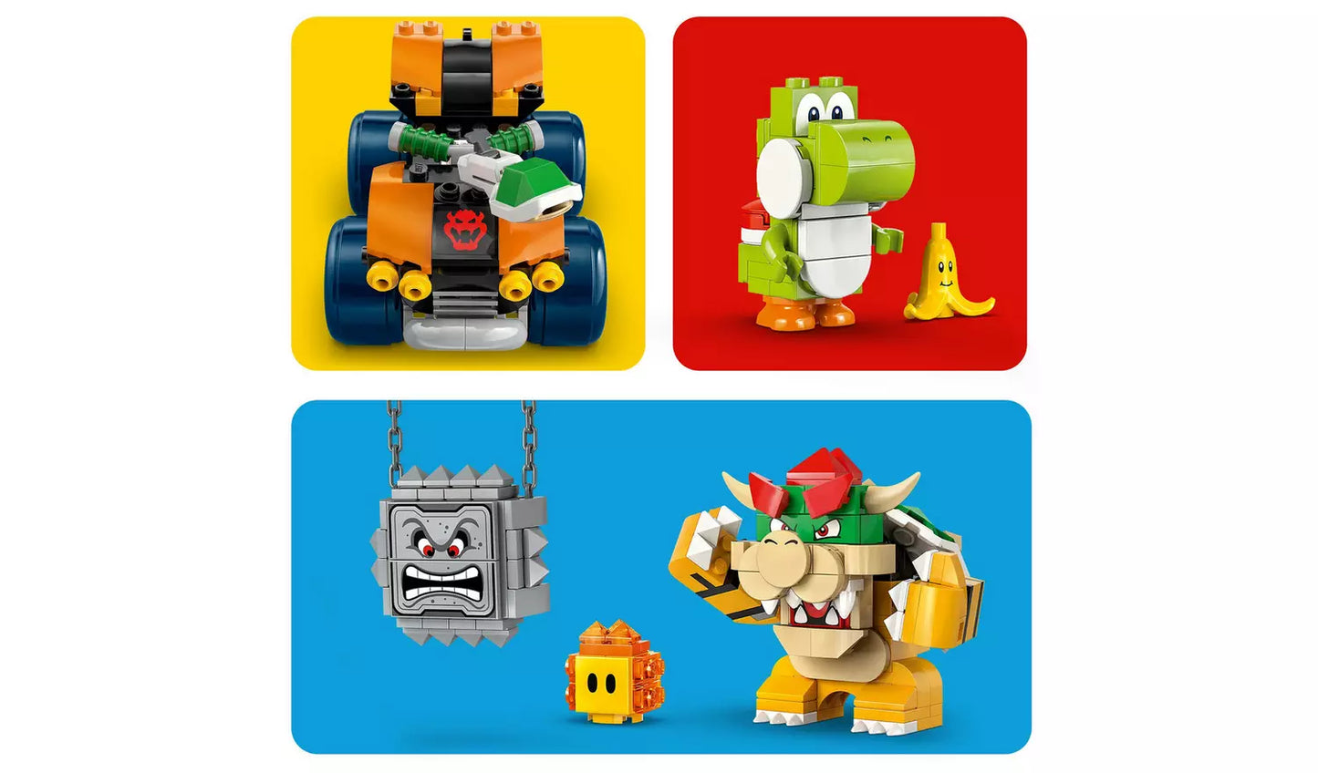 LEGO Super Mario: Mario Kart – Bowser’s Castle Toy | Ages 9+ | Model 72039 | 1068 Pieces | New LEGO