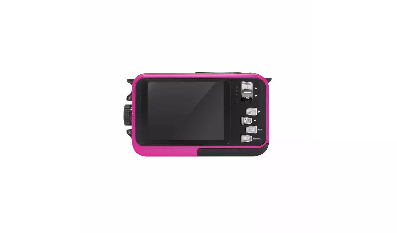 Aquapix W3027 Wave Waterproof Digital Camera - Pink (New) Aquapix