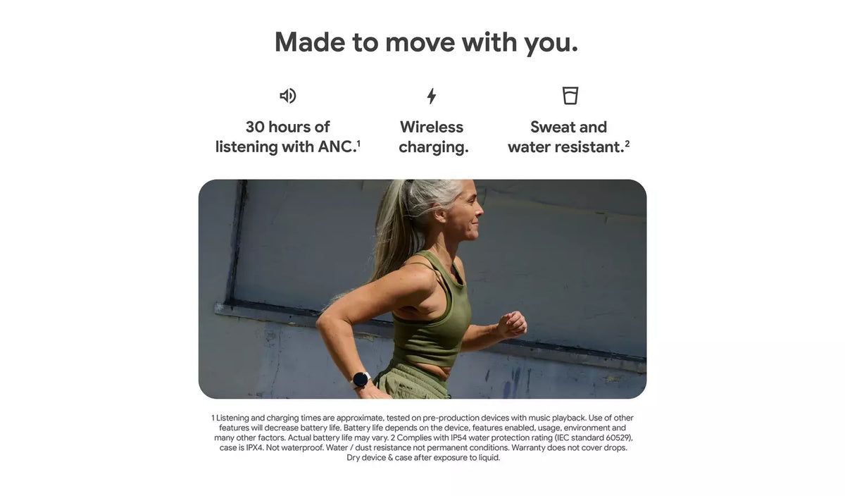 Google Pixel Buds Pro 2 In-Ear Wireless Earbuds - Peony (New) Google