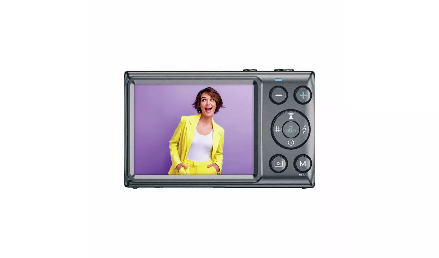 Easypix V48 Pocket Digital Camera – Anthracite (New) Easypix