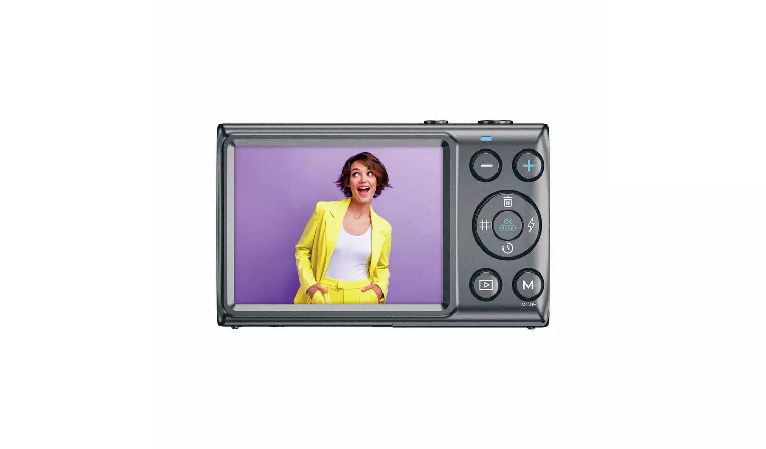 Easypix V48 Pocket Digital Camera – Anthracite (New) Easypix