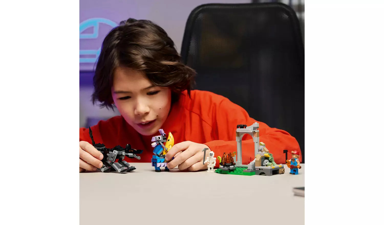LEGO Fortnite Peely & Sparkplug’s Camp Gaming Toy Set | Ages 7+ | Model 77075 | New LEGO
