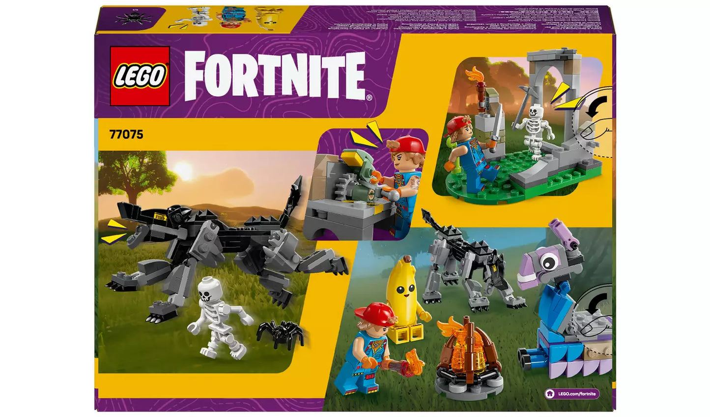 LEGO Fortnite Peely & Sparkplug’s Camp Gaming Toy Set | Ages 7+ | Model 77075 | New LEGO