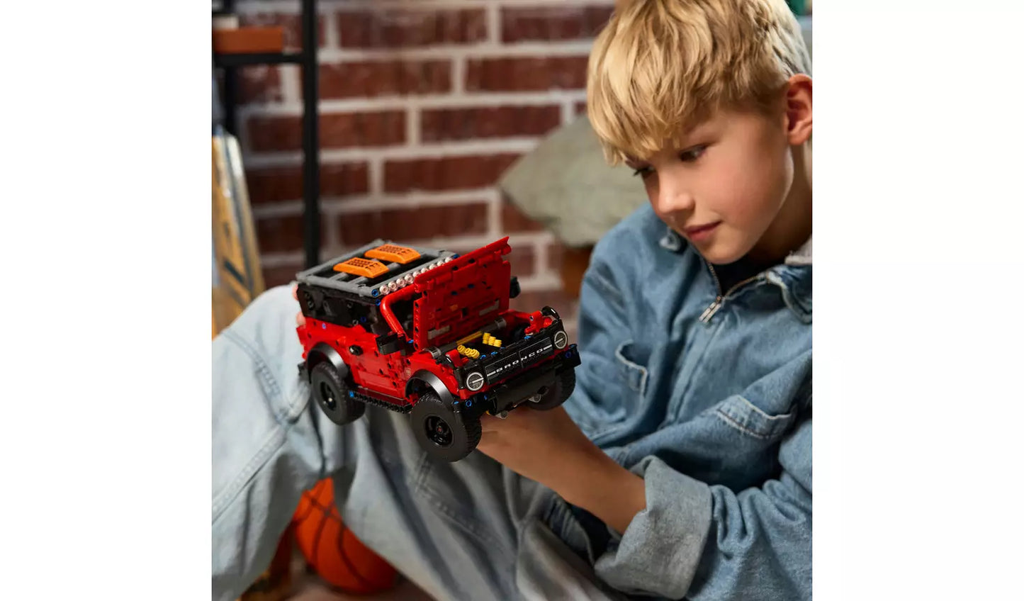 LEGO Technic Ford Bronco SUV Collectible Car Toy Set | Ages 9+ | Model 42213 | New LEGO