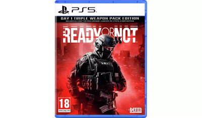 Ready or Not: Day One Triple Weapon Pack Edition – PS5 | Physical Disc | 18+ (Excellent Condition) PS5