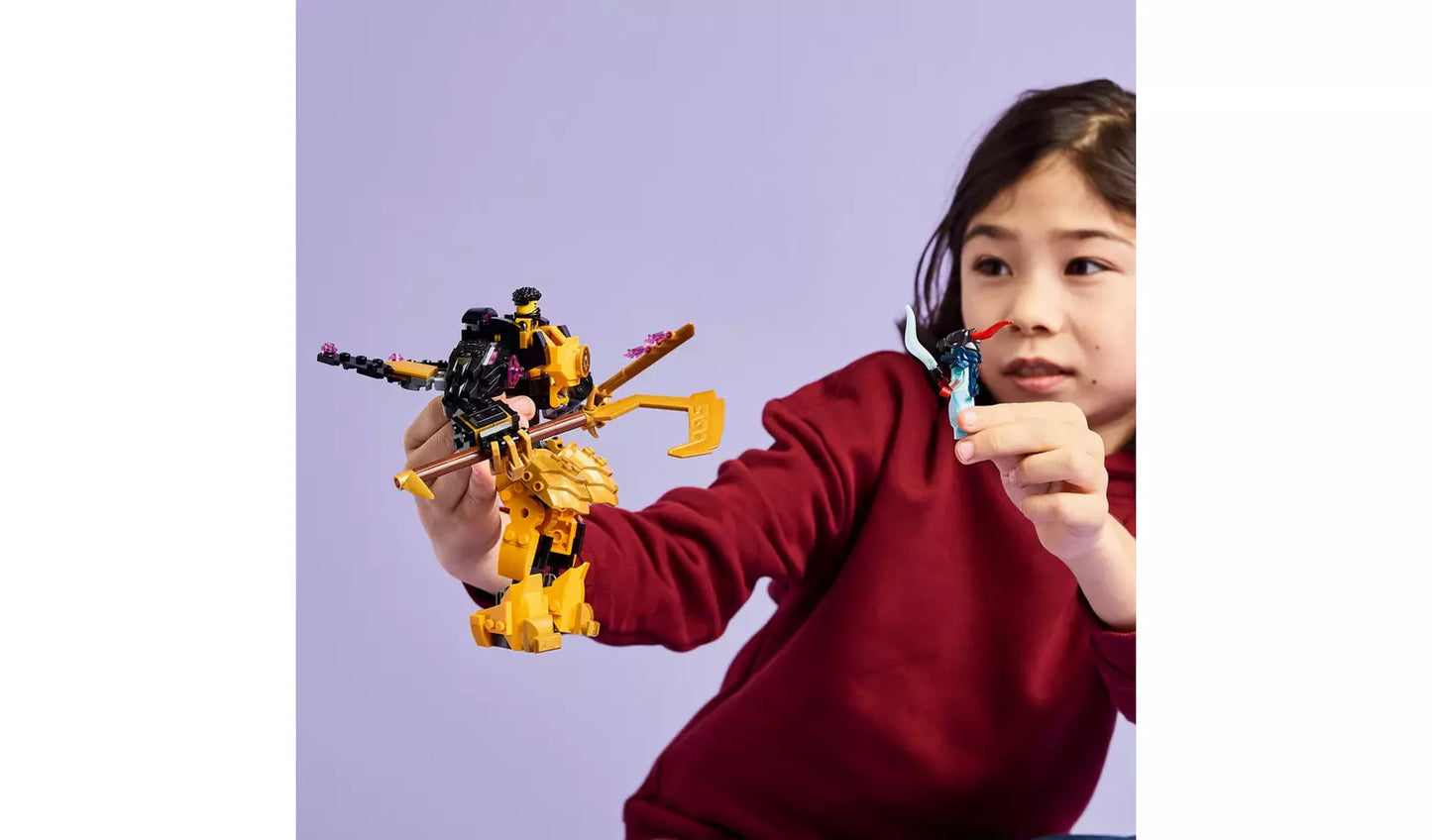 LEGO NINJAGO Arin’s Spinjitzu Battle Mech Toy Set | Ages 7+ | Model 71839 | New LEGO