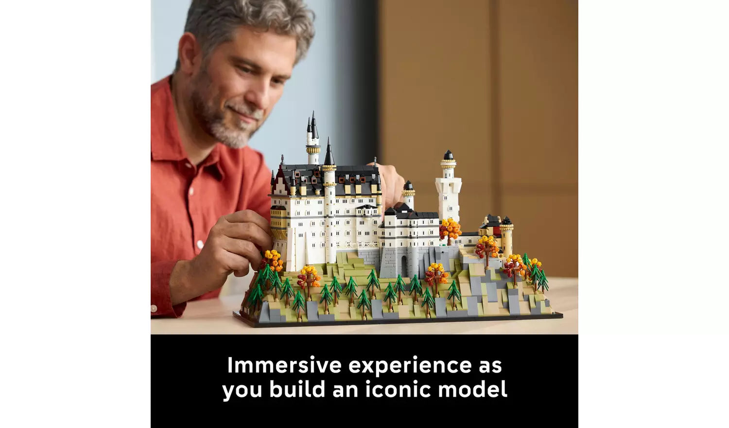 LEGO Architecture Neuschwanstein Castle Set for Adults 21063 | Ages 18+ | New LEGO