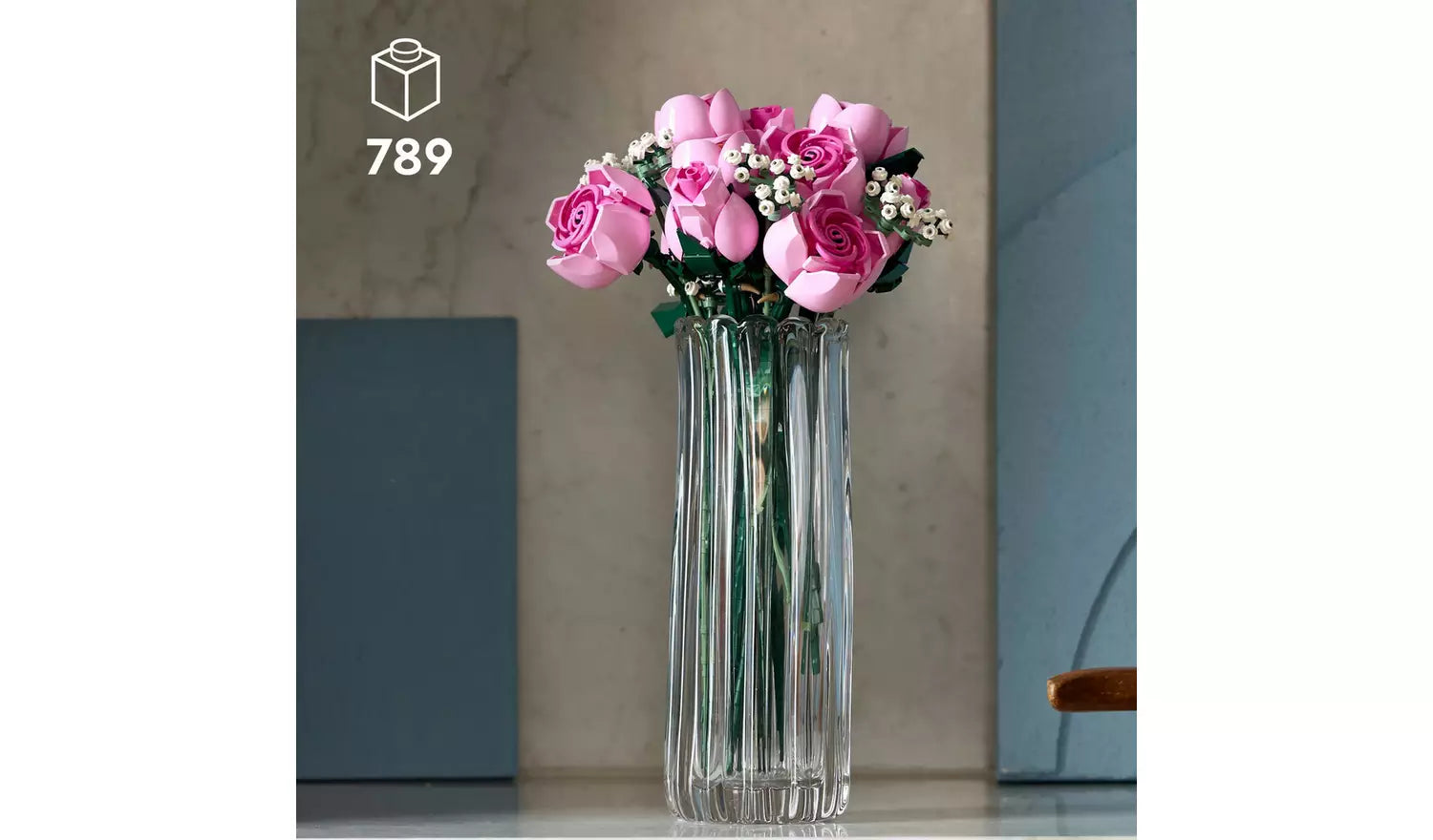 LEGO Botanicals Bouquet of Pink Roses 10374 | Ages 18+ | New LEGO