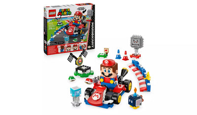 LEGO Mario Kart – Interactive Mario & Standard Kart Toy Building Set | Ages 7+ | Model 72043 | New LEGO