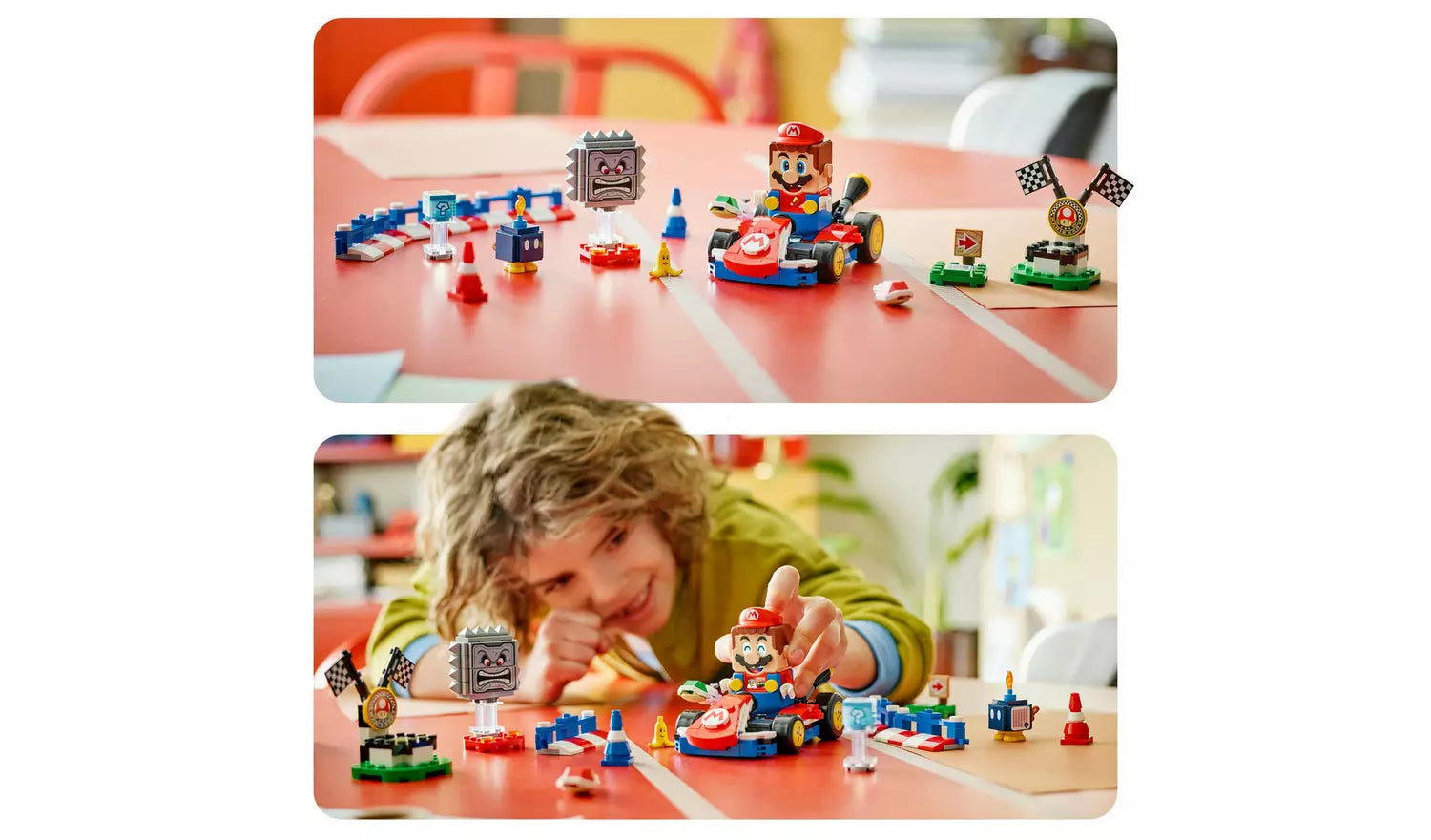 LEGO Mario Kart – Interactive Mario & Standard Kart Toy Building Set | Ages 7+ | Model 72043 | New LEGO