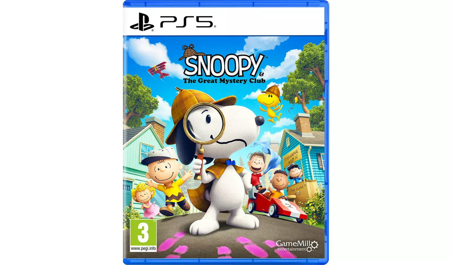 Snoopy & The Great Mystery Club – PS5 | Physical Disc | 3+ (New) PS5