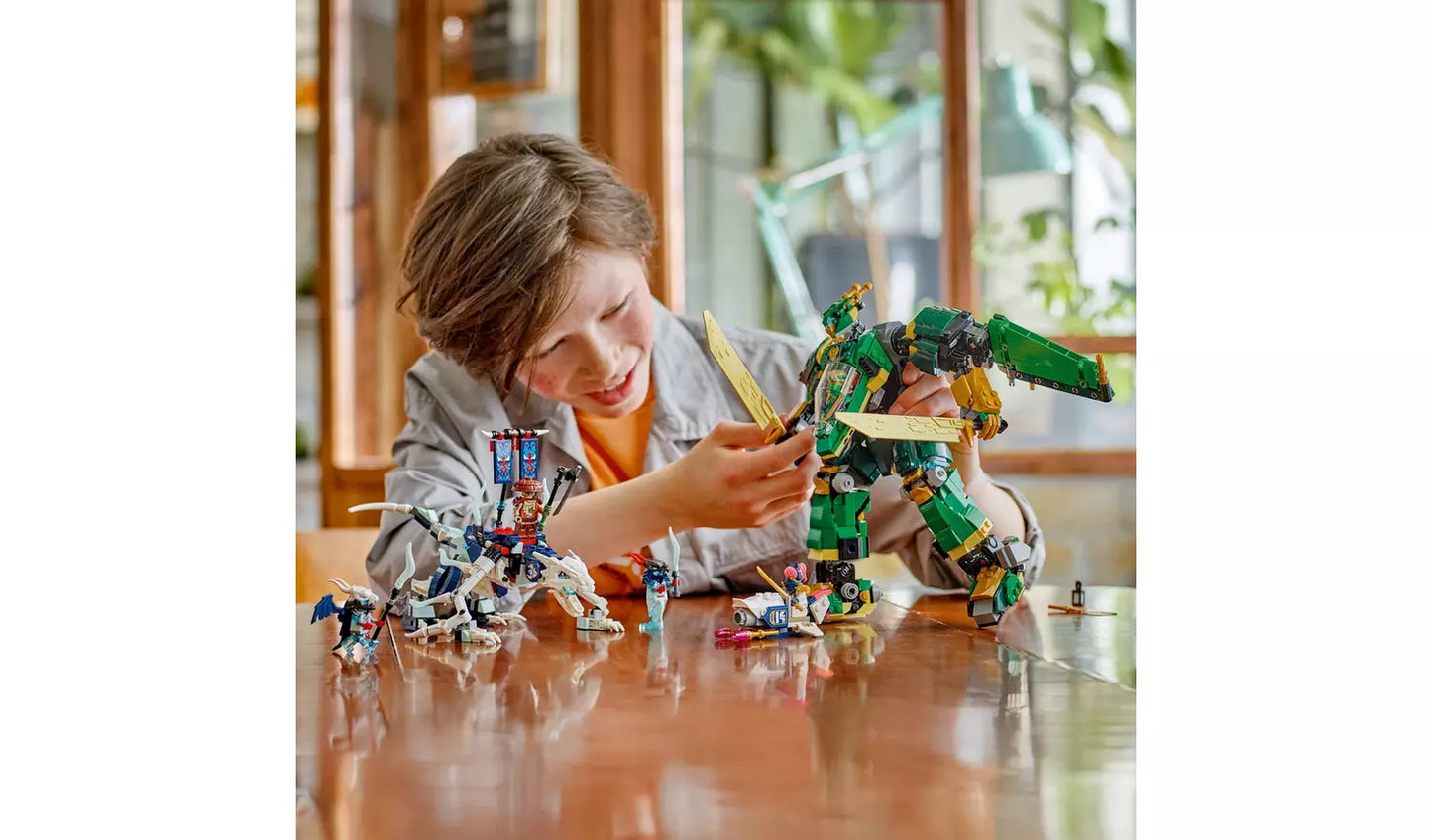 LEGO NINJAGO Lloyd’s Jet Mech Ninja Building Toy Set | Ages 9+ | Model 71845 | 1112 Pieces | New LEGO