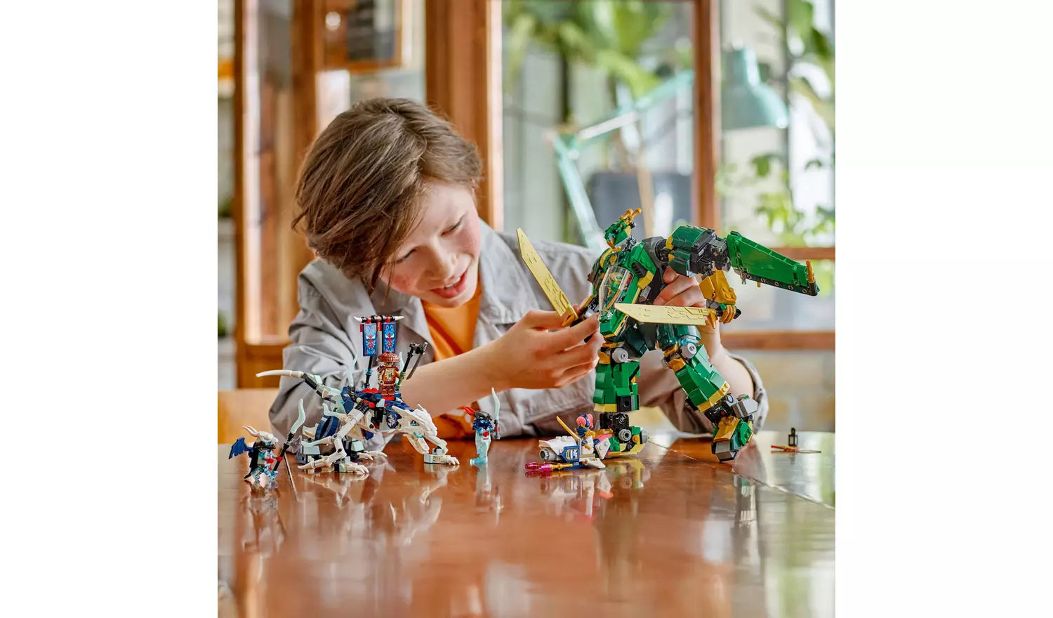 LEGO NINJAGO Lloyd’s Jet Mech Ninja Building Toy Set | Ages 9+ | Model 71845 | 1112 Pieces | New LEGO